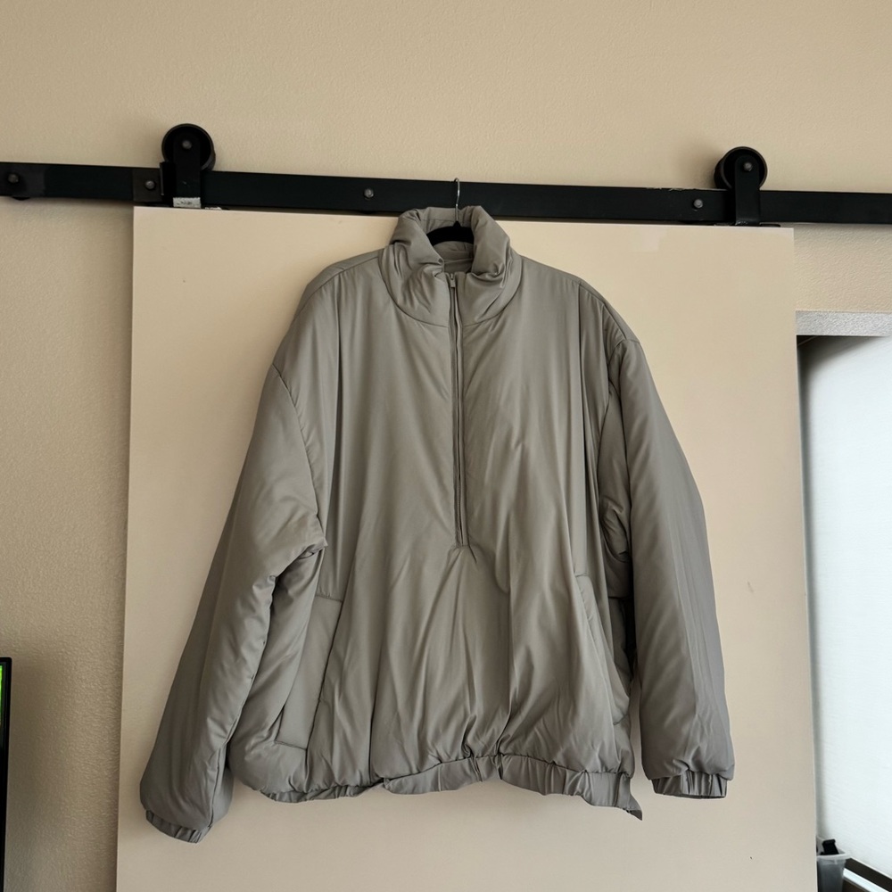 Essentials Fear of God  Nylon half zip puffer jacket - Picture 6 of 14